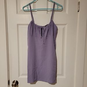 Purple cami dress